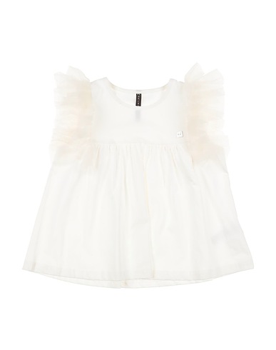 MANILA GRACE Top White 94% Cotton, 6% Elastane