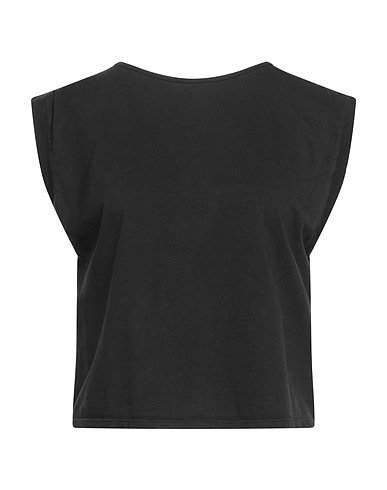 FORTE_FORTE T-shirt Nero 100% Cotone