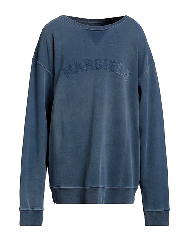 MAISON MARGIELA Sweatshirt Slate blue 100% Cotton