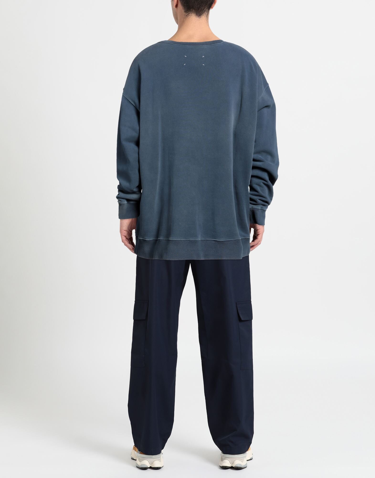 MAISON MARGIELA ニット＆スウェット | スウェット ブルーグレー