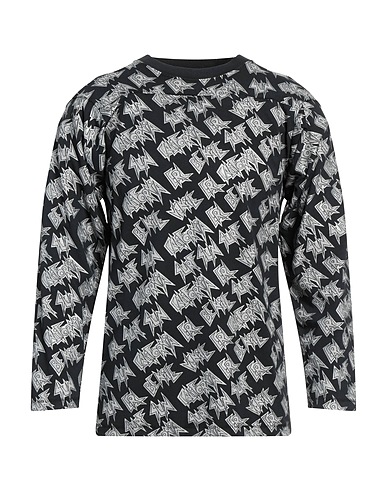 ERL T-shirt Nero 100% Cotone