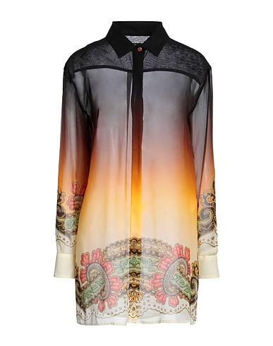ETRO Patterned shirts & blouses Black 100% Silk