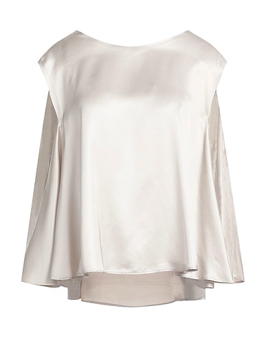MM6 MAISON MARGIELA トップス ライトグレー レーヨン 100%