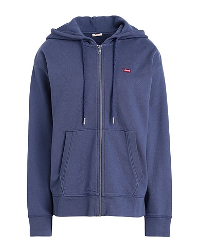 LEVI'S Hoodie STANDARD ZIP HOODIE BLUES	 Violett 100% Baumwolle