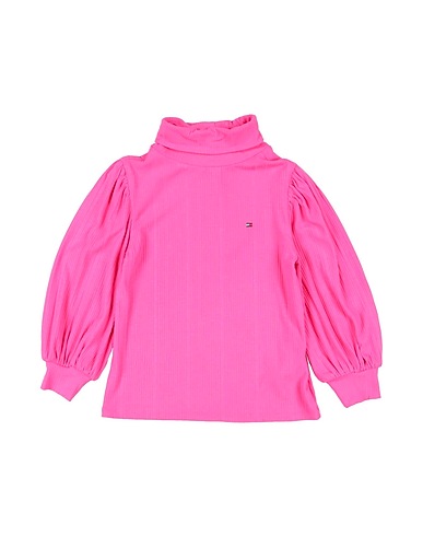 TOMMY HILFIGER T-shirt Fuchsia 95% Viscose, 5% Elastane