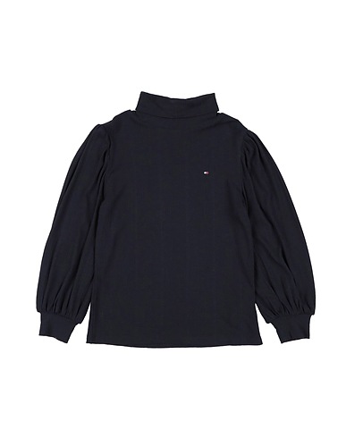 TOMMY HILFIGER T-shirt Midnight blue 95% Viscose, 5% Elastane