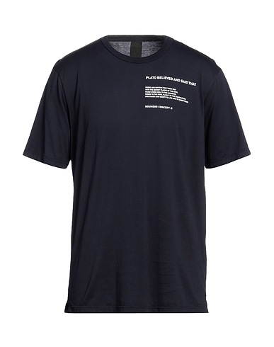 NOUMENO CONCEPT T-shirt Navy blue 100% Cotton
