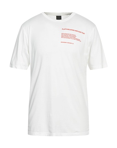 NOUMENO CONCEPT T-shirt Blanc 100% Coton