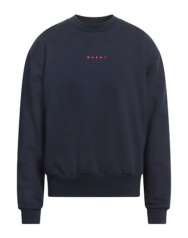 MARNI Sweatshirt Midnight blue 100% Cotton
