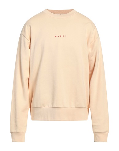 MARNI Felpa Beige 100% Cotone