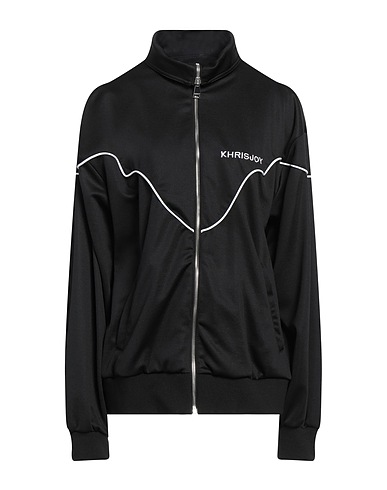 KHRISJOY Sweatshirt Black 63% Polyester, 37% Cotton