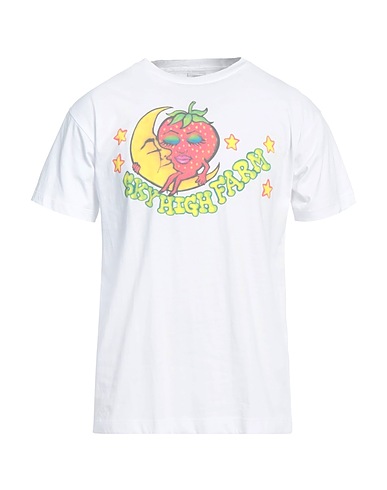 SKY HIGH FARM T-shirt White 50% Recycled cotton, 50% Organic cotton