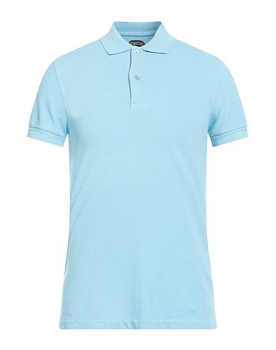 TOM FORD Polo Blu chiaro 100% Cotone