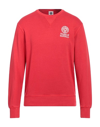 FRANKLIN & MARSHALL Sweatshirt Tomatenrot 100% Baumwolle