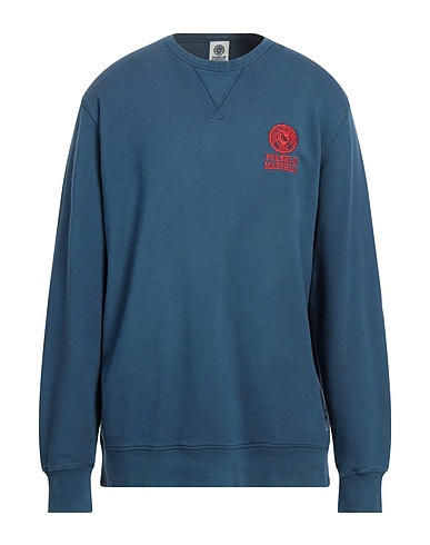 FRANKLIN & MARSHALL Sweatshirt Pastel blue 100% Cotton