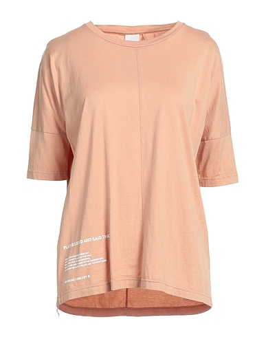 NOUMENO CONCEPT T-shirt Light brown 100% Cotton