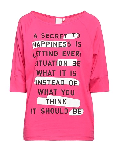NOUMENO CONCEPT T-shirt Fucsia 100% Cotone