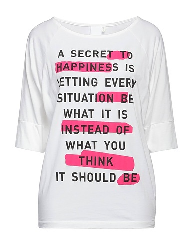 NOUMENO CONCEPT T-shirt Blanc 100% Coton