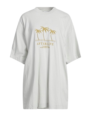VETEMENTS T-shirt Grey 100% Cotton