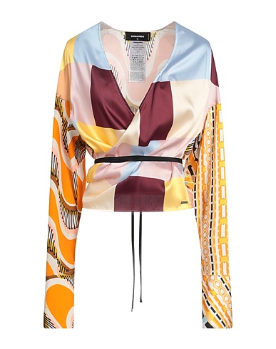 DSQUARED2 Top Pastel yellow 100% Polyester