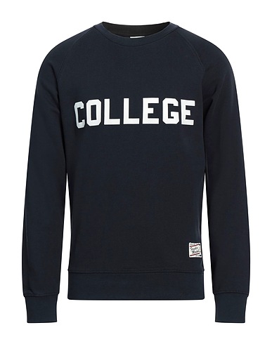 FRANKLIN & MARSHALL Sweatshirt Marineblau 100% Baumwolle