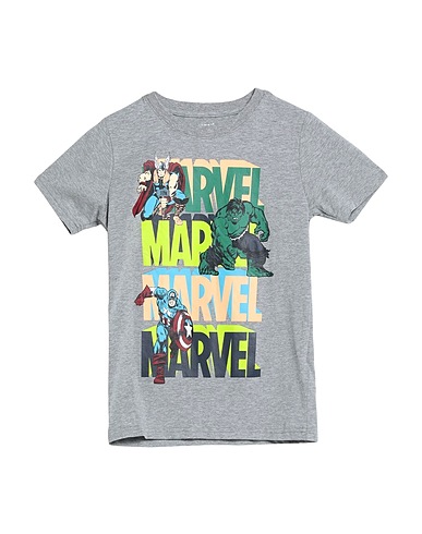 NAME IT® T-Shirt Hellgrau 95% Baumwolle, 5% Elastan
