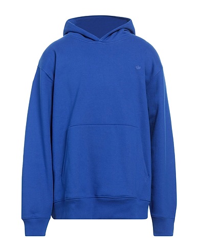 ADIDAS ORIGINALS Hooded track jacket  Blue 83% Cotton, 17% Recycled polyester
