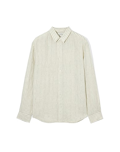 COS Linen shirt Ivory 100% Linen