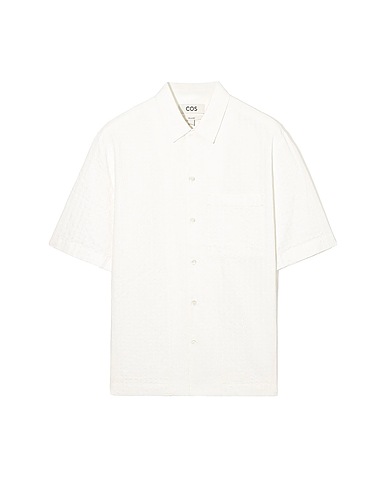 COS Chemise de couleur unie 100% Coton