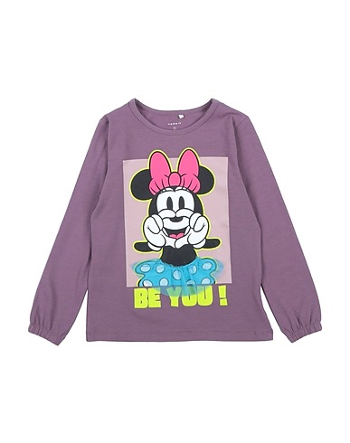 NAME IT® T-shirt Mauve 95% Cotton, 5% Elastane