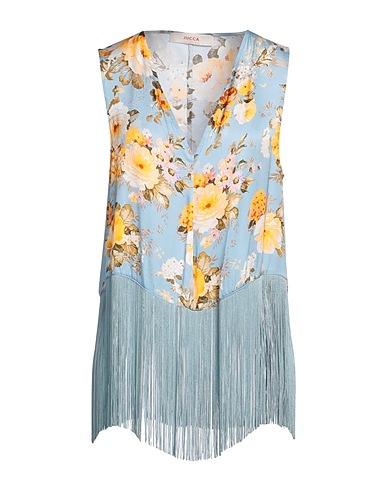 JUCCA Top Light blue 100% Viscose