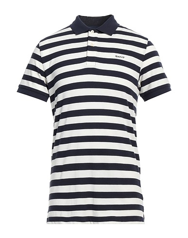 GANT Polo shirt Midnight blue 100% Cotton, Elastane