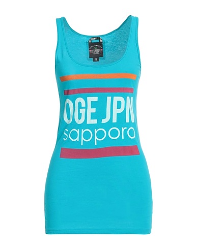 ONE GREEN ELEPHANT Vest Azure 100% Cotton