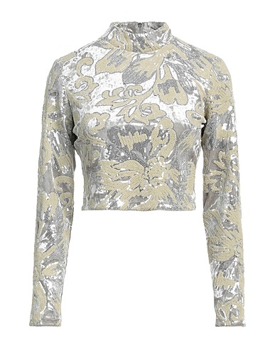 MAJE Top Grey 96% Polyester, 4% Elastane