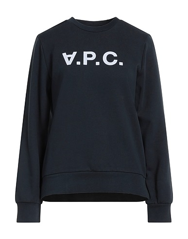 A.P.C. Sweatshirt Midnight blue 100% Cotton