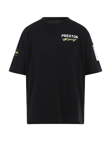 HERON PRESTON T-shirt Black 100% Cotton, Polyester