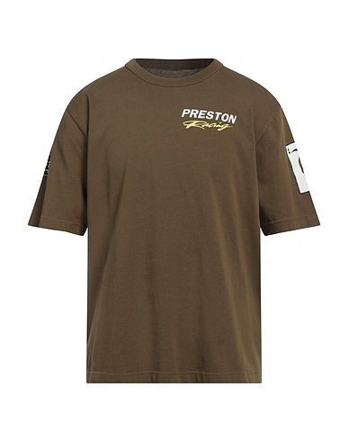 HERON PRESTON Ｔシャツ ミリタリーグリーン コットン 100% / ポリエステル