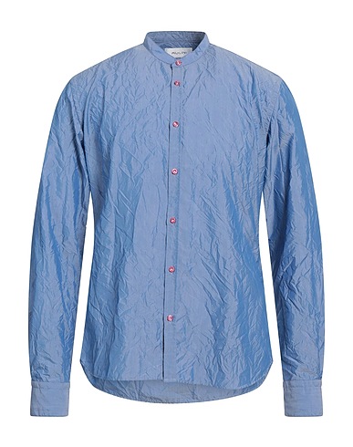 AGLINI Solid colour shirt 50% Cotton, 50% Polyester