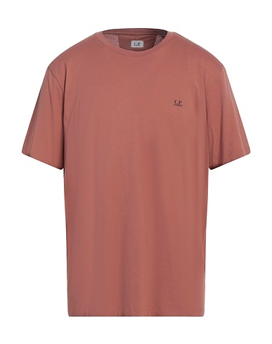 C.P. COMPANY T-shirt Rosa antico 100% Cotone