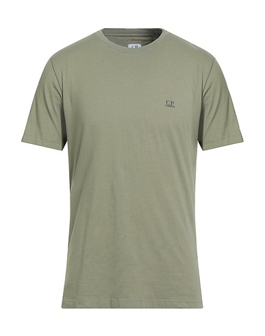 C.P. COMPANY T-shirt Verde salvia 100% Cotone