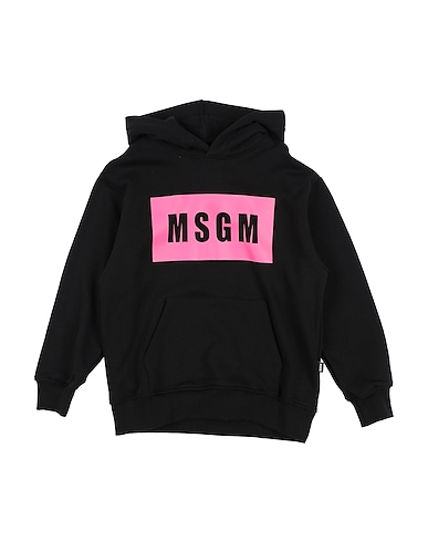 MSGM Sweatshirt Black 100% Cotton