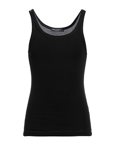 DOLCE&GABBANA Vest Black 100% Cotton