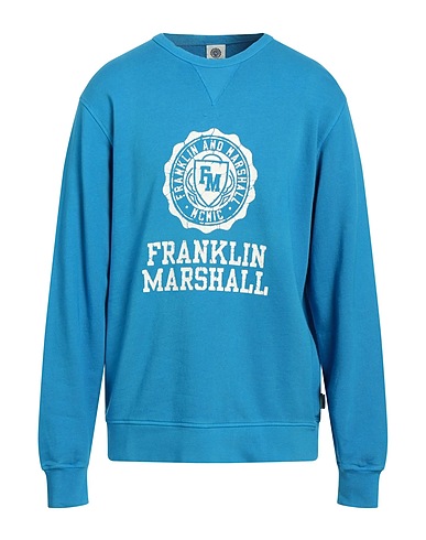FRANKLIN & MARSHALL Sweatshirt Azure 100% Cotton