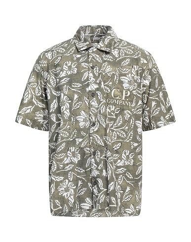 C.P. COMPANY Εμπριμέ πουκάμισο 100% Βαμβάκι