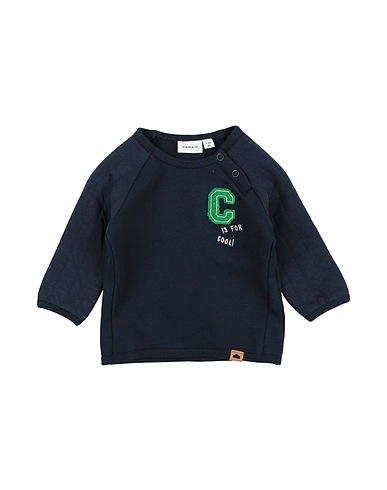 NAME IT® Sweatshirt Midnight blue 75% Organic cotton, 25% Polyester