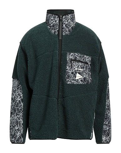 ADIDAS Sweatshirt Dark green 70% Polyester, 30% Recycled polyester