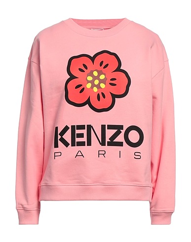 KENZO Felpa Rosa 99% Cotone, 1% Elastan
