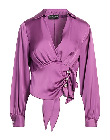 VANESSA SCOTT Top Mauve 100% Polyester