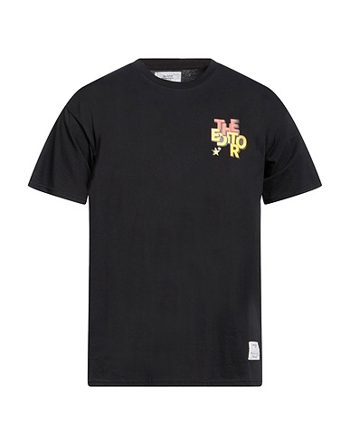 THE EDITOR T-shirt Nero 100% Cotone