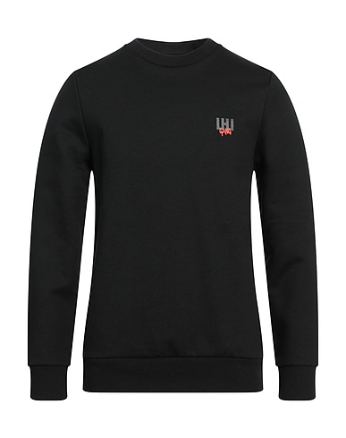 LES HOMMES Sweatshirt Black 100% Cotton